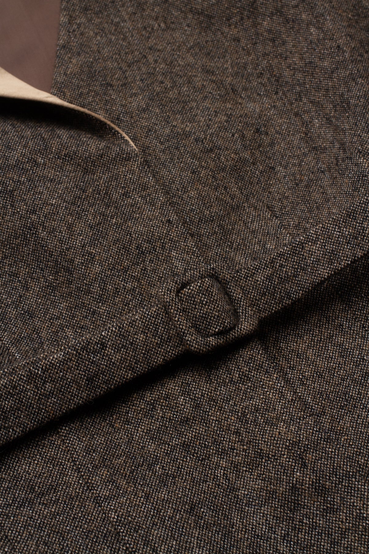 Secessia jacket in rich brown