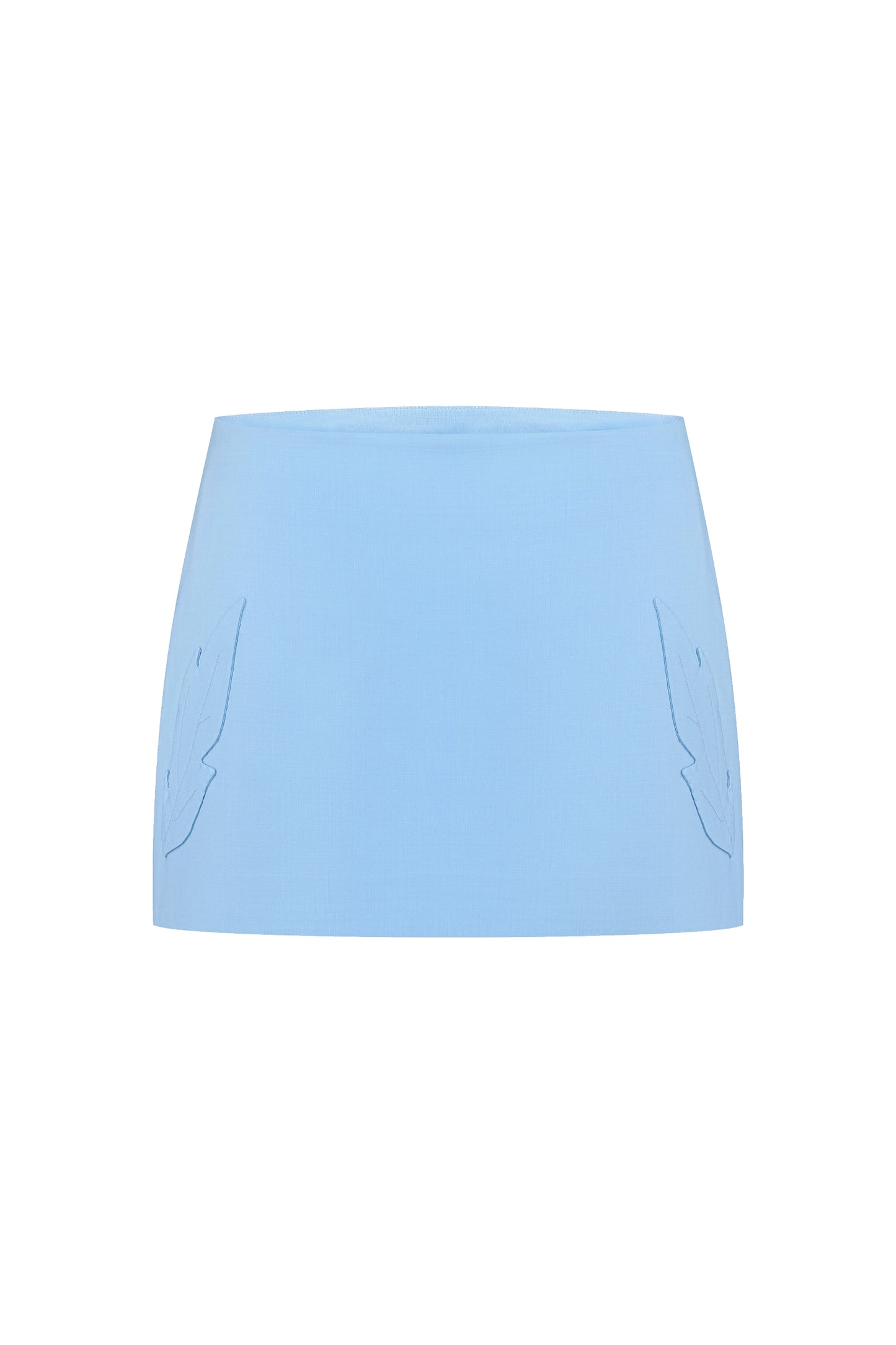 Merezhyvo mini skirt blue