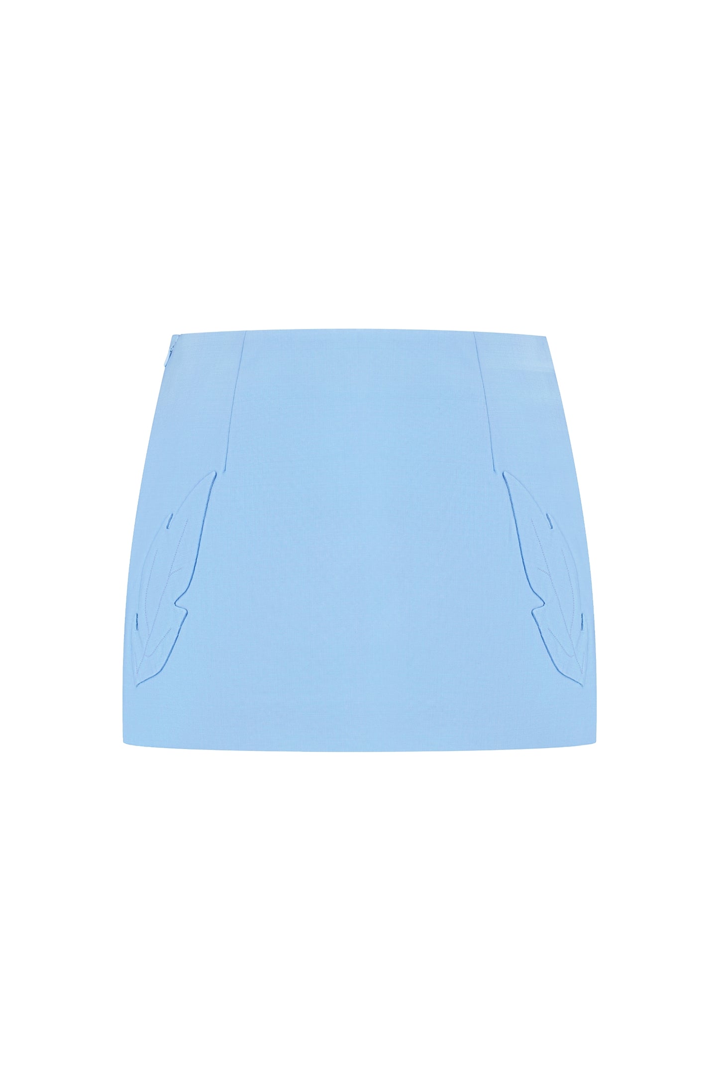 Merezhyvo mini skirt blue