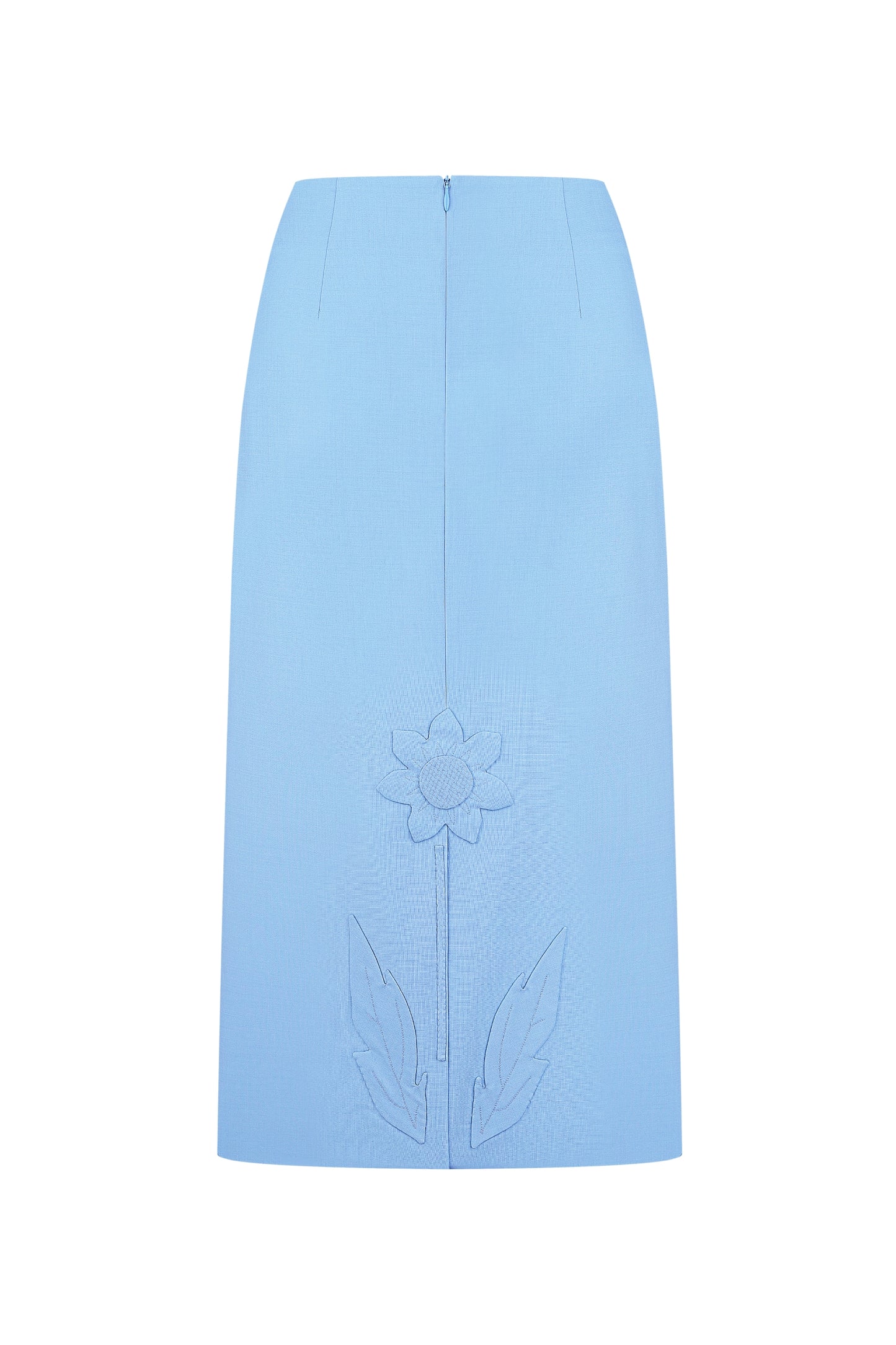 Merezhyvo midi skirt blue