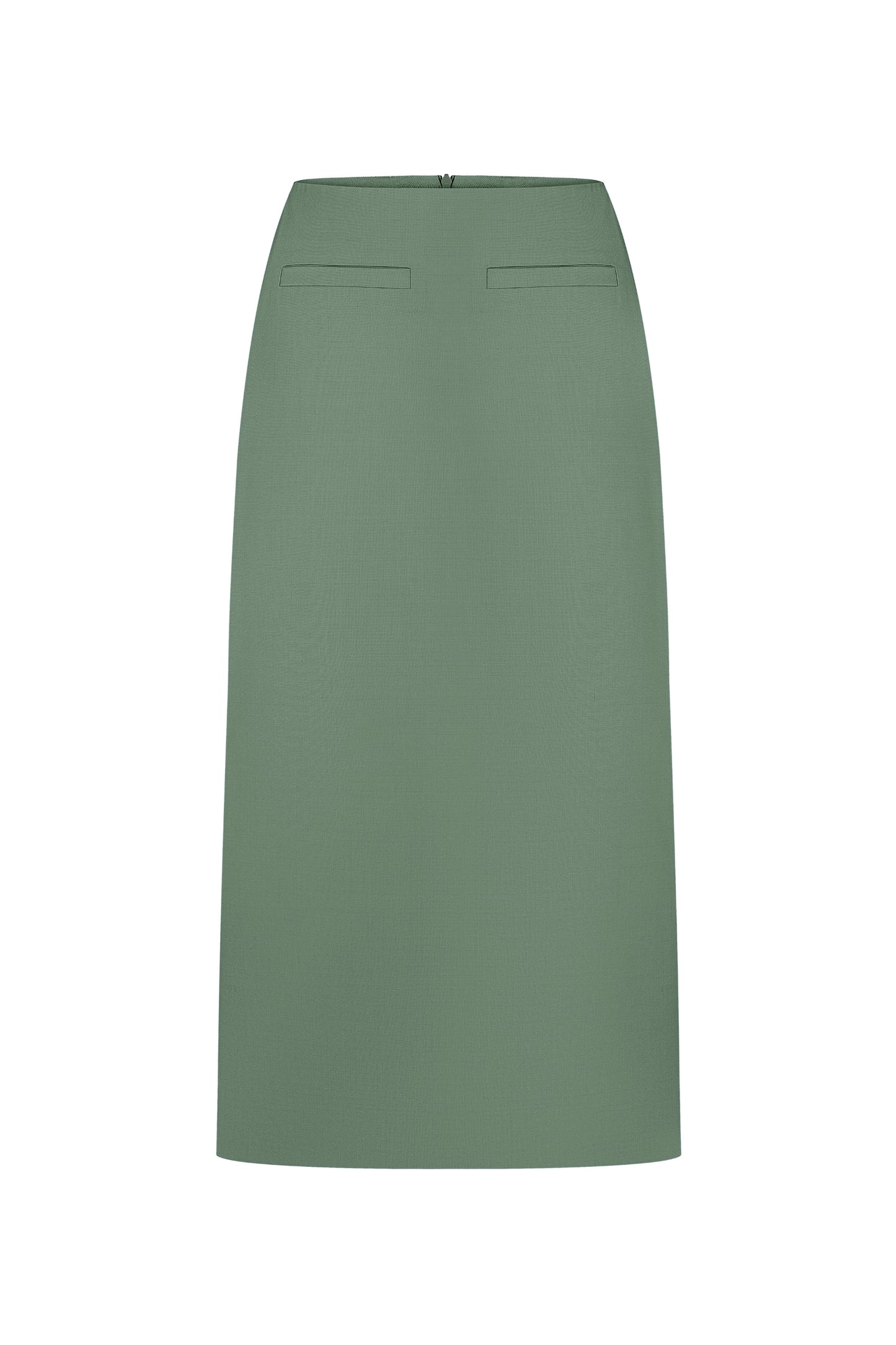 Merezhyvo midi skirt green