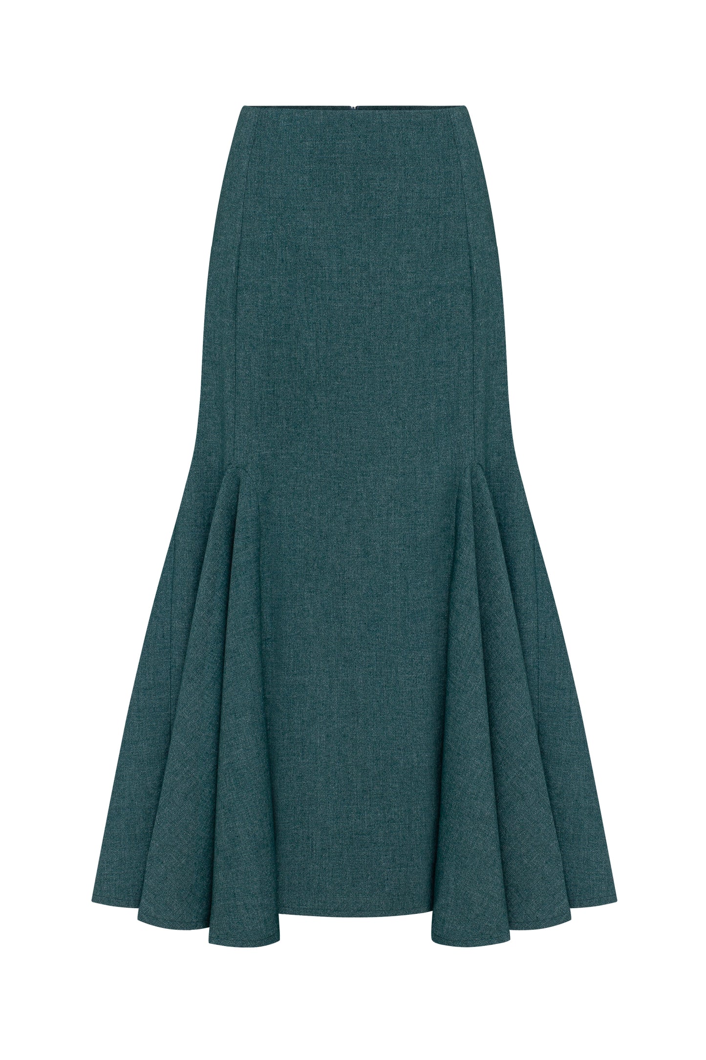 Secessia skirt in rich teal