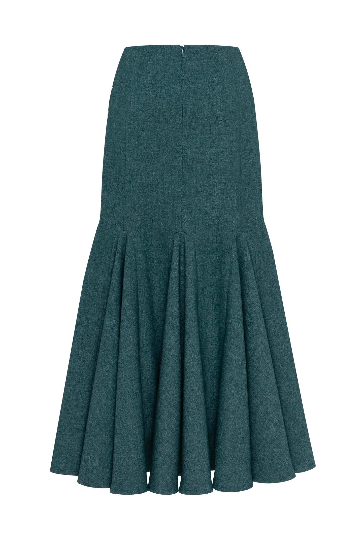 Secessia skirt in rich teal