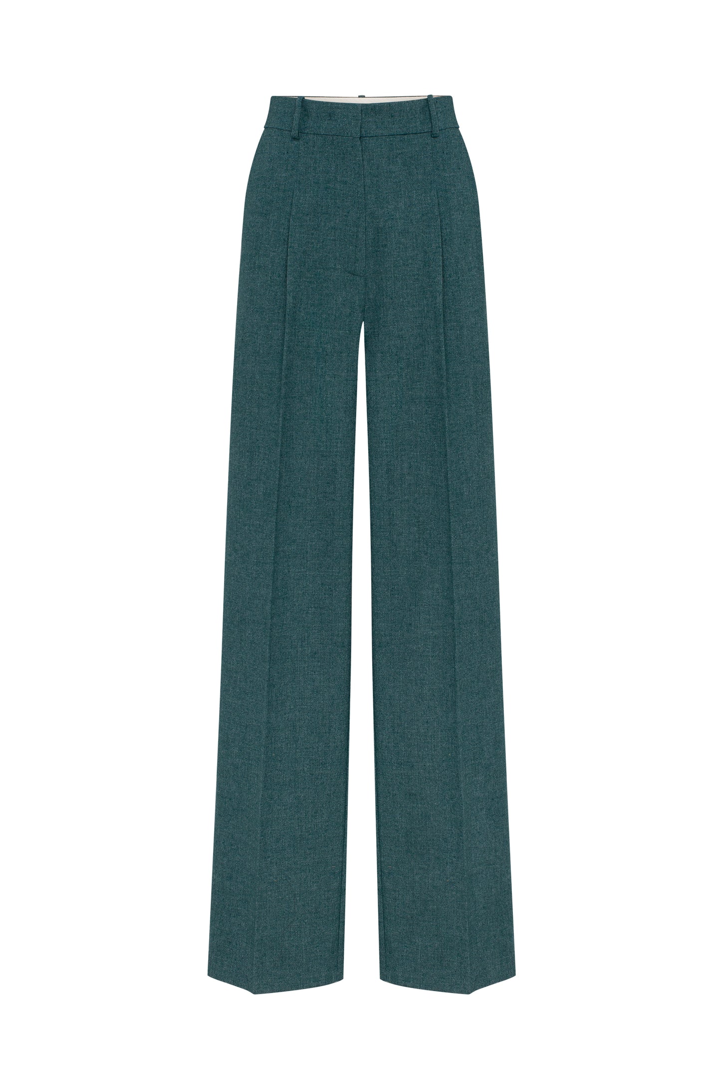 Secessia pants in rich teal