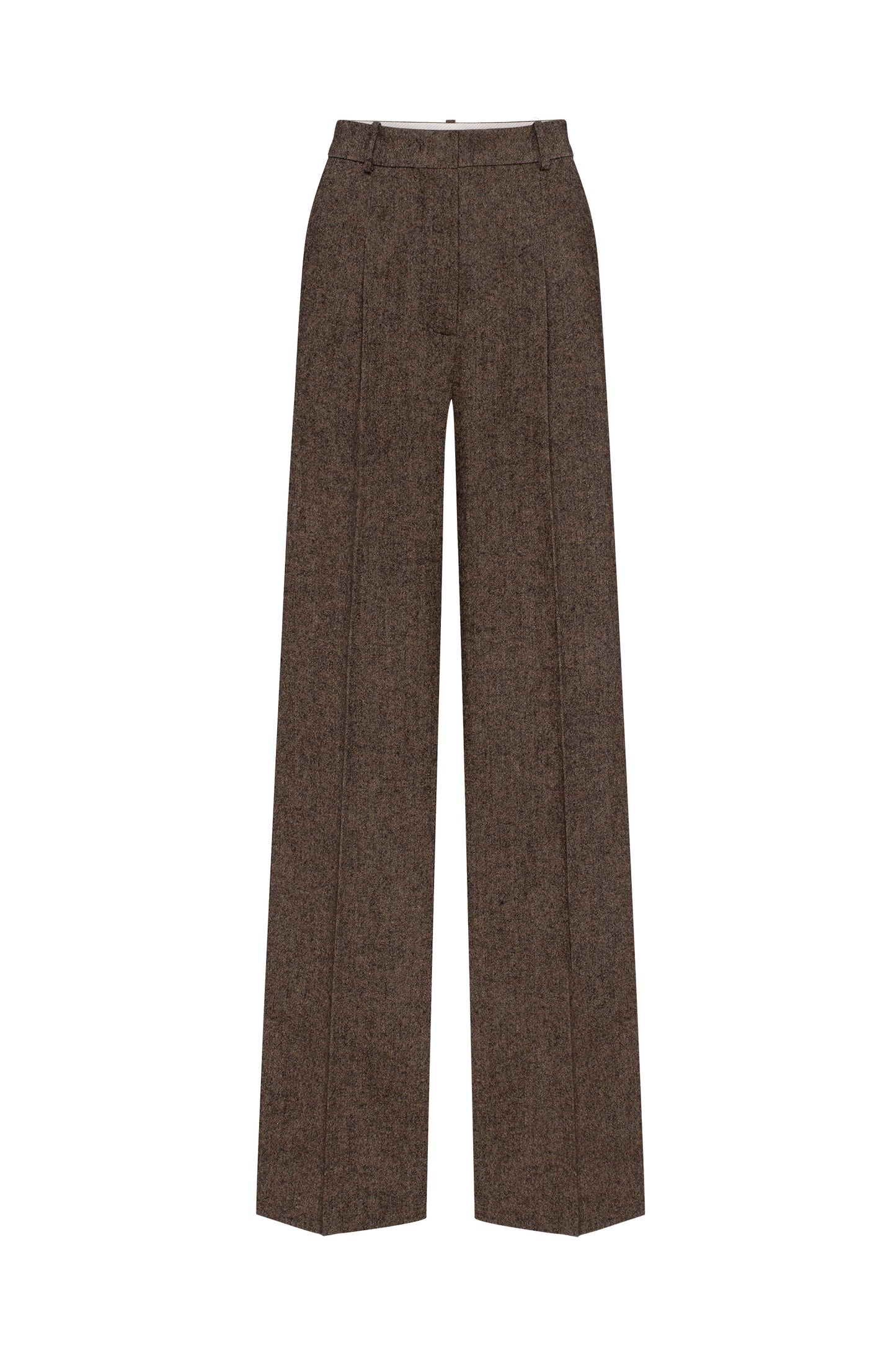 Secessia pants in rich brown
