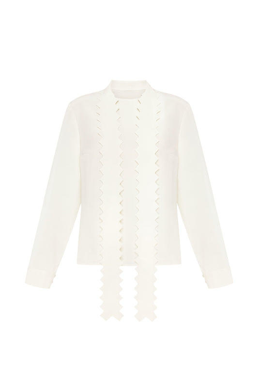 Lyshtva blouse creamy white