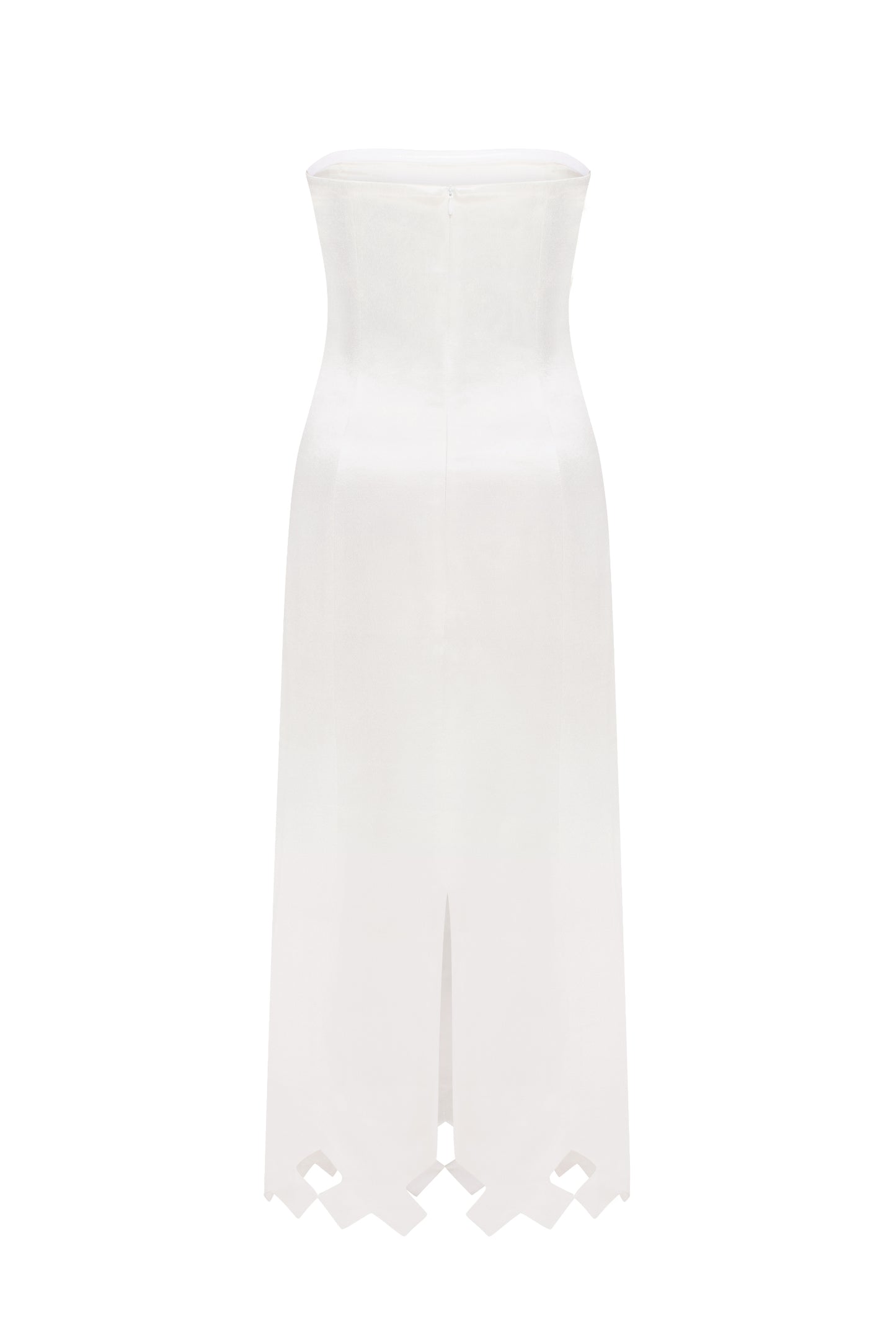 Tympan dress eggshell