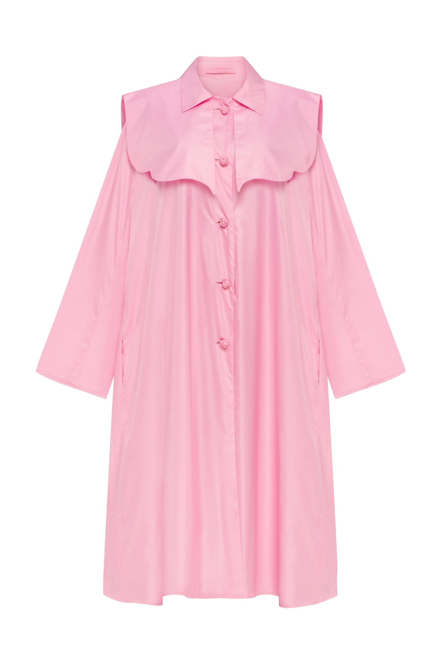 Eyvan coat petal pink