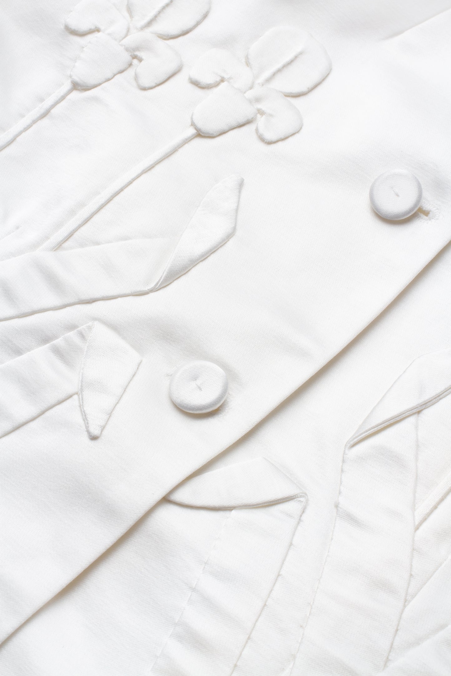 Iris jacket in cloud white