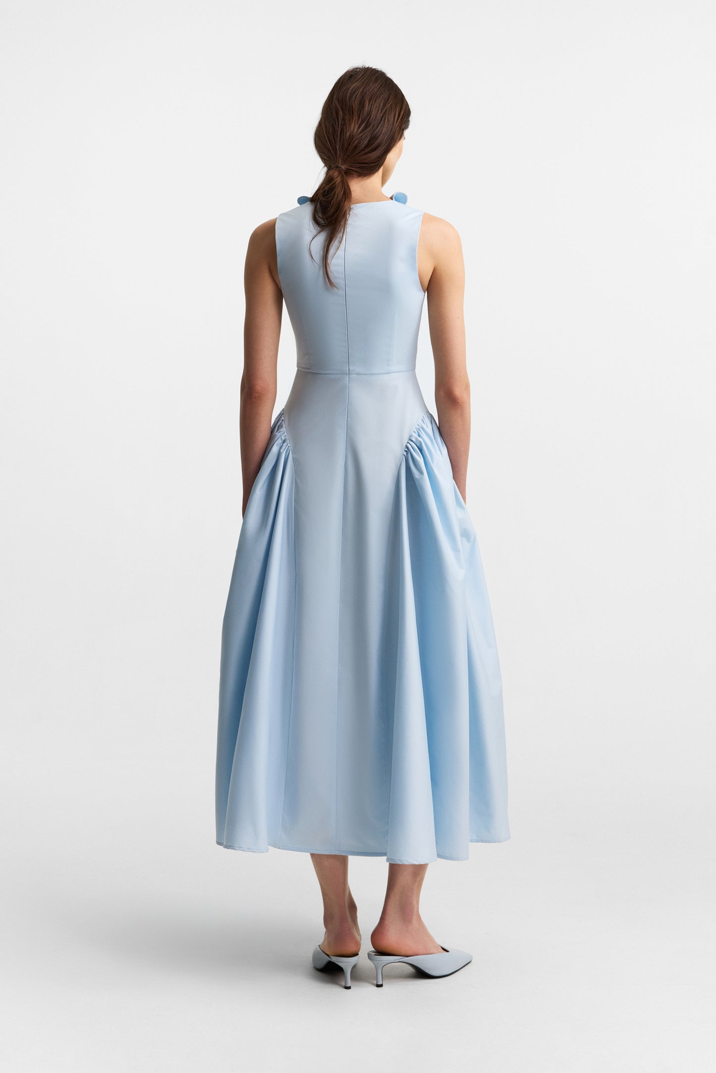 Fouet dress in celestial blue