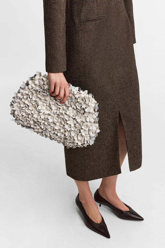 Hortensia bag in cloud white