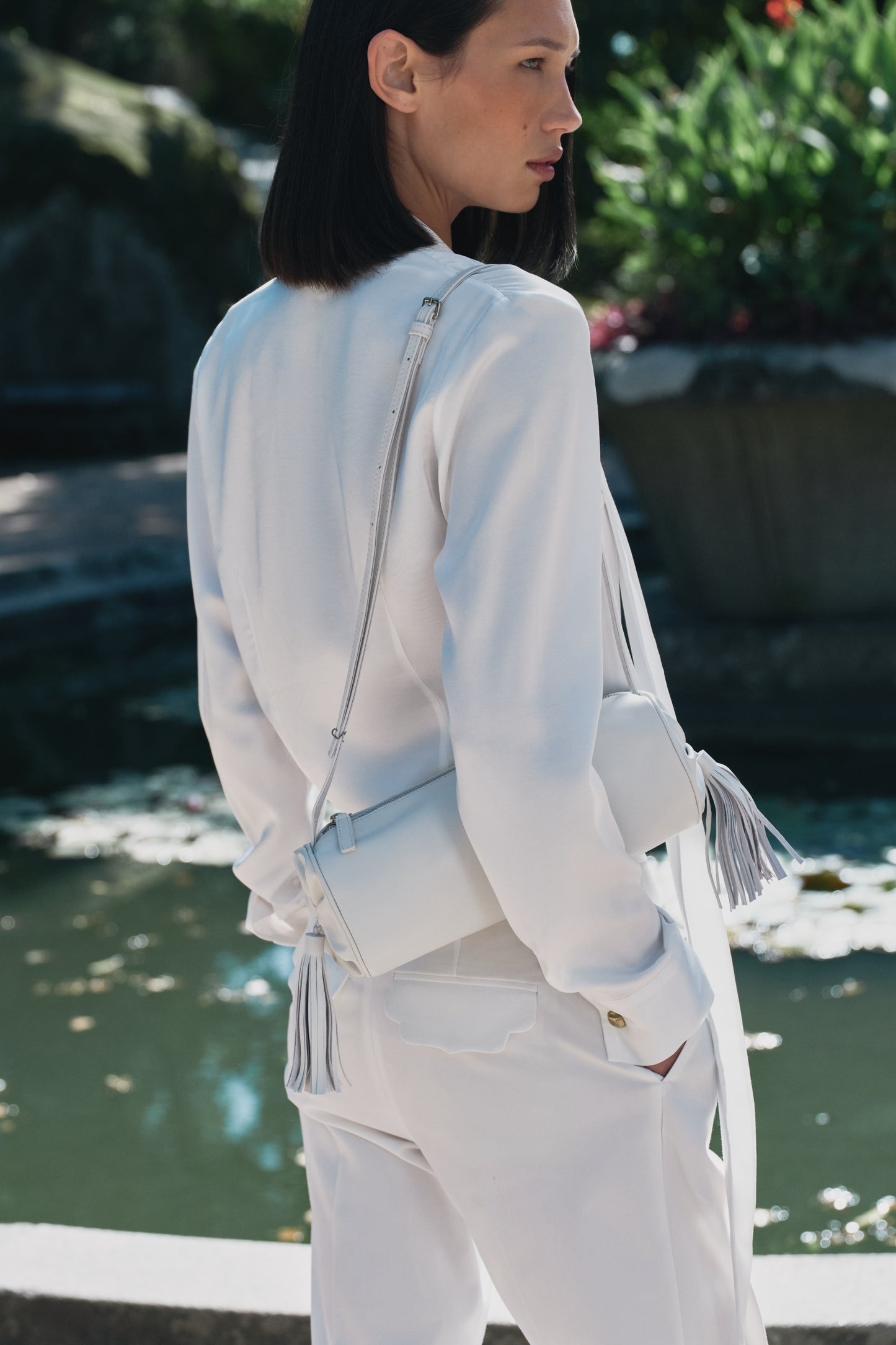 Kemer pants meringue white