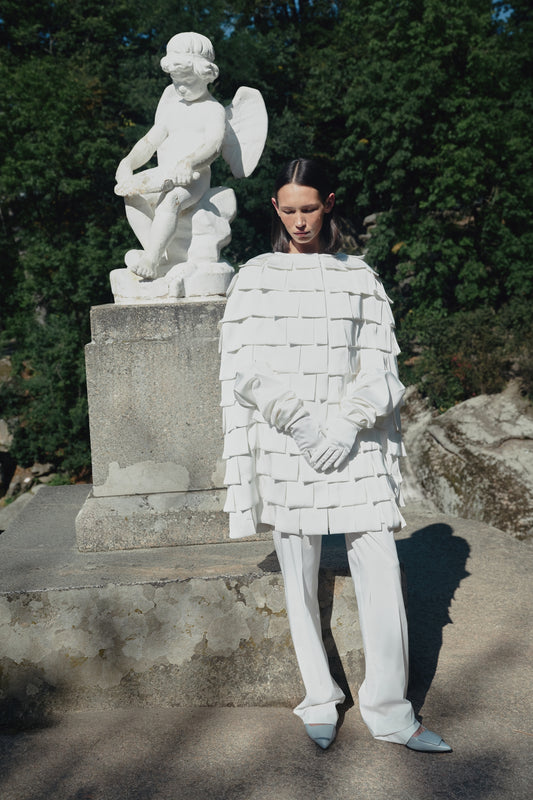 Dranka cape pure white