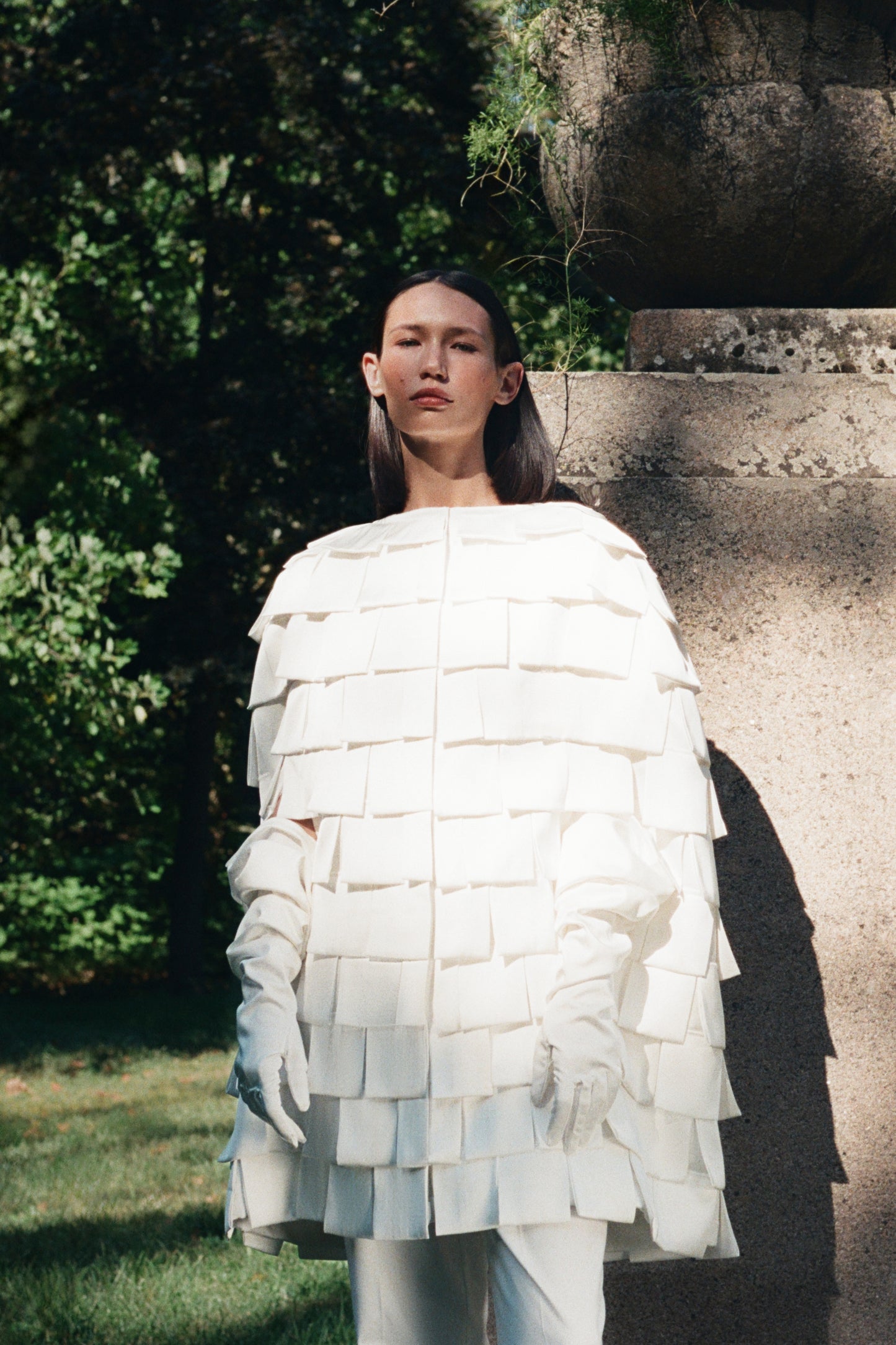 Dranka cape pure white