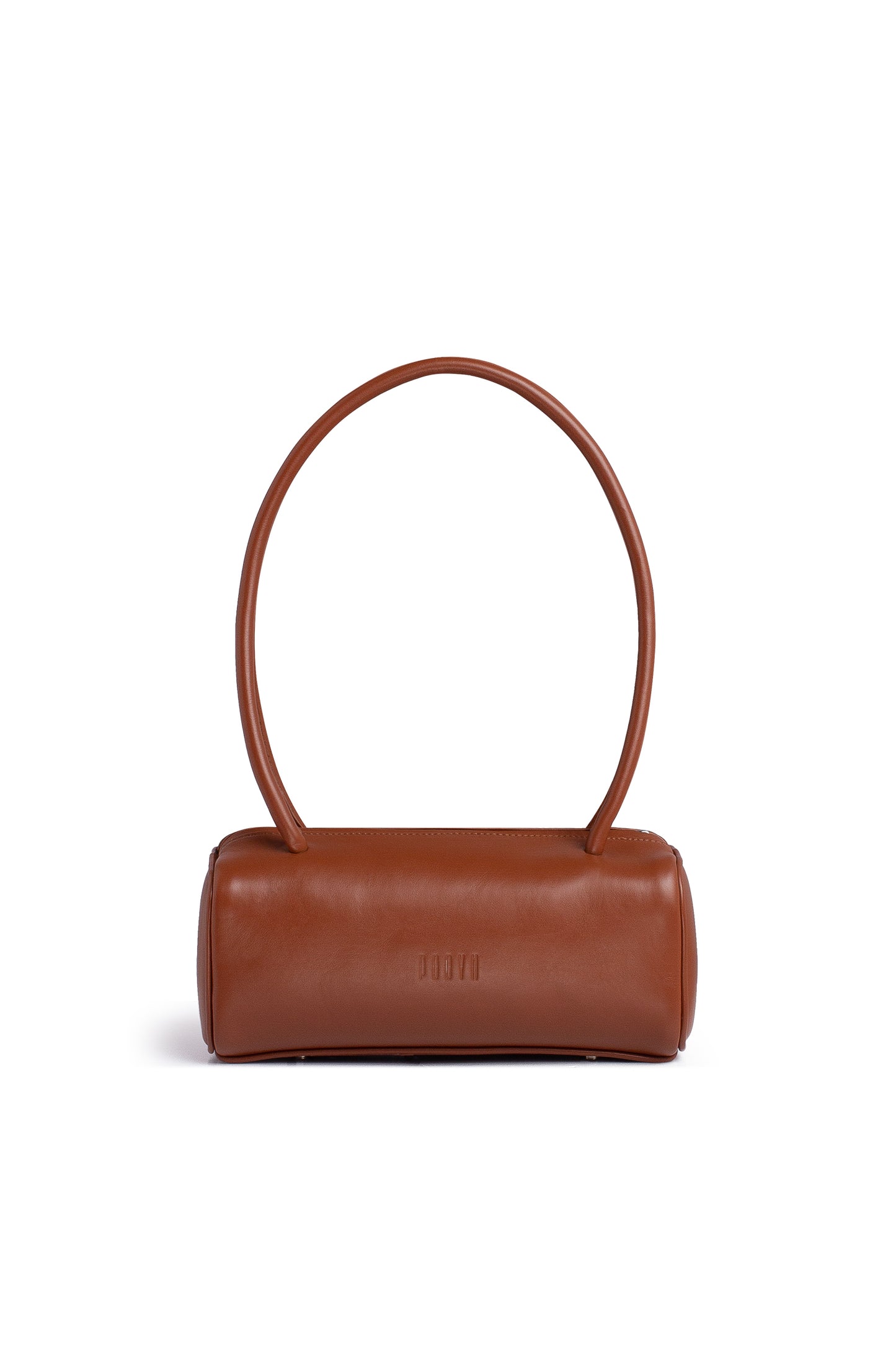 Bas-relief bag in burned umber