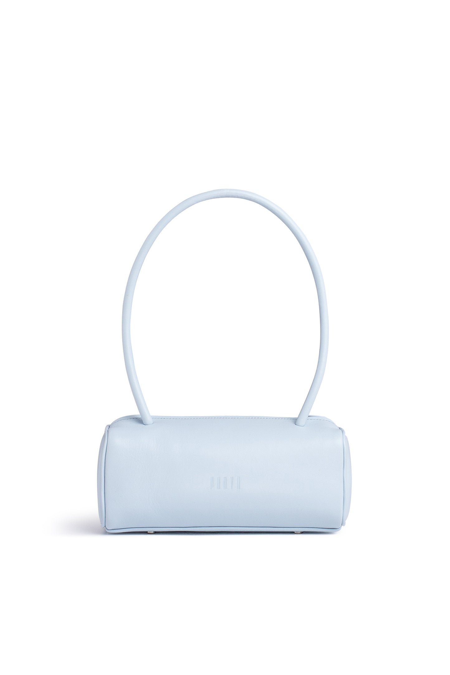 Bas-relief bag in ice blue