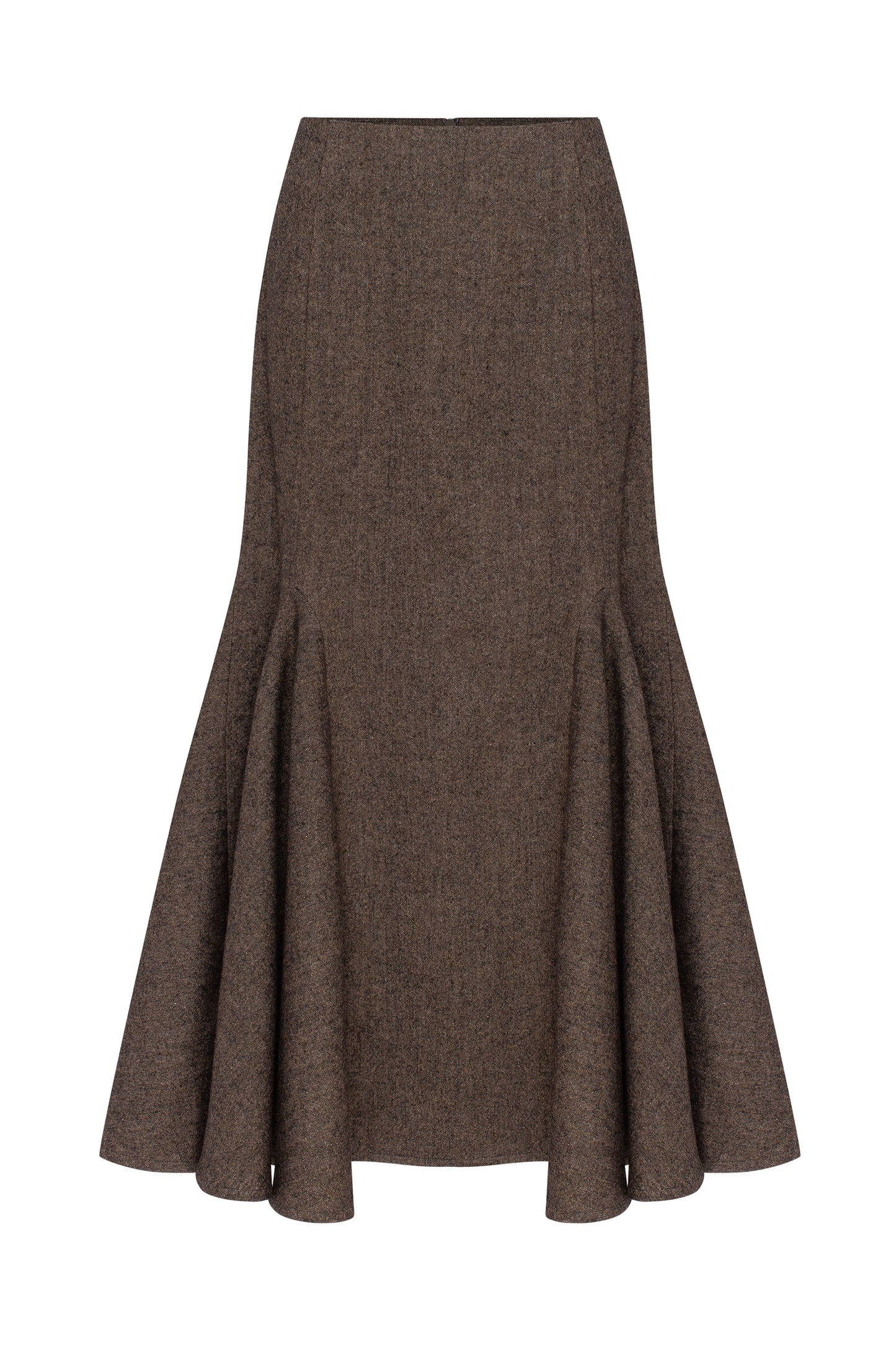 Secessia skirt in rich brown