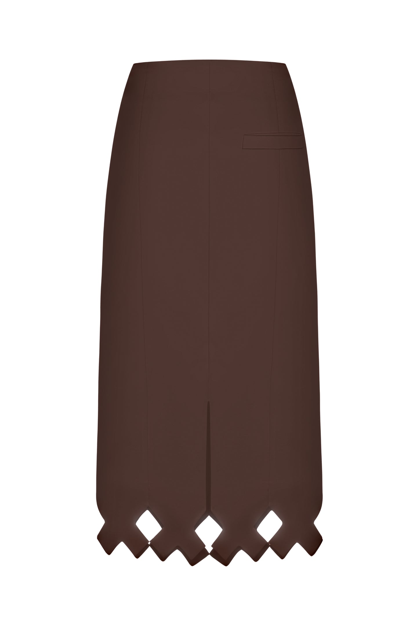 Tympan skirt chocolate